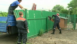 Демонтаж ограждений в Норильске по цене от 973 руб. | 2Землекопа-Нрл 